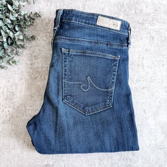 Adriano Goldschmied Medium Wash The Prima Mid-Rise Cigarette Size 26 - Picture 1 of 8